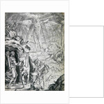 Dido and Aeneas Sheltering in a Cave by Francis Cleyn