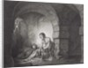 The Captive, engraved by Thomas Ryder 1786 by Joseph Wright of Derby