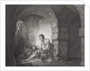 The Captive, engraved by Thomas Ryder 1786 by Joseph Wright of Derby