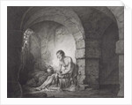 The Captive, engraved by Thomas Ryder 1786 by Joseph Wright of Derby