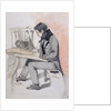 Henry Sass, c.1830 by Daniel Maclise
