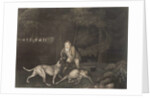Freeman, Keeper to the Earl of Clarendon, with a hound and a wounded doe, 1804 by George Stubbs