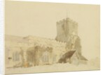 Writtle Church, Essex, c.1795 by Thomas Girtin