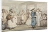 Register Office for the Hiring of Servants, c.1805 by Thomas Rowlandson