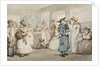 Register Office for the Hiring of Servants, c.1805 by Thomas Rowlandson