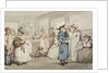 Register Office for the Hiring of Servants, c.1805 by Thomas Rowlandson