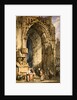 The Porch, Rheims Cathedral, c.1840 by Samuel Prout
