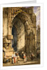 The Porch, Rheims Cathedral, c.1840 by Samuel Prout