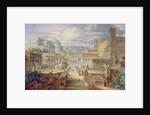 A Scene in Ancient Rome, 1830 by Joseph Michael Gandy