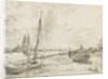 Shipping on the Thames, c.1818 by John Constable