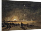 A Fireworks Display by John Wilson Carmichael