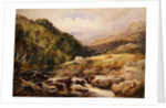 Landscape with Stream and Haymakers by David Hall McKewan