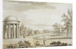 The Rotunda and the Queen's Theatre, Stowe, 1753 by Jean Baptiste Claude Chatelain