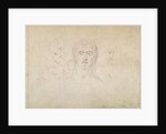 Five Visionary Heads of Women, c.1820 by William Blake