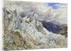 Mer de Glace, 1856 by Henry Moore