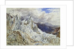 Mer de Glace, 1856 by Henry Moore