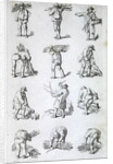 Illustration from 'Etchings of Rustic Figures: for the Embellishment of Landscape', 1815 by William Henry Pyne