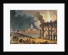 Fire in London by T. & Pugin A.C. (1762-1832) (after) Rowlandson