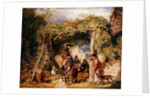 Figures and Animals in a Vineyard, c.1829 by John Frederick Lewis