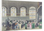 Court of Chancery, Lincoln's Inn Hall by T. & Pugin A.C. (after) Rowlandson