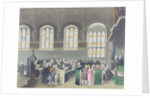 Court of Chancery, Lincoln's Inn Hall by T. & Pugin A.C. (after) Rowlandson