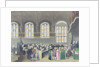Court of Chancery, Lincoln's Inn Hall by T. & Pugin A.C. (after) Rowlandson