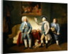 Edward Shuter, John Beard and John Dunstall in Isaac Bickerstaffe's 'Love in a Village', 1767 by Johann Zoffany