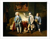 Edward Shuter, John Beard and John Dunstall in Isaac Bickerstaffe's 'Love in a Village', 1767 by Johann Zoffany