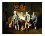 Edward Shuter, John Beard and John Dunstall in Isaac Bickerstaffe's 'Love in a Village', 1767 by Johann Zoffany
