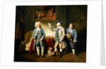 Edward Shuter, John Beard and John Dunstall in Isaac Bickerstaffe's 'Love in a Village', 1767 by Johann Zoffany