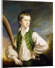 Charles Collyer as a boy, with a cricket bat, 1766 by Francis Cotes