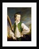 Charles Collyer as a boy, with a cricket bat, 1766 by Francis Cotes