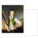 Charles Collyer as a boy, with a cricket bat, 1766 by Francis Cotes