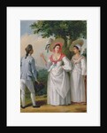 Free West Indian Creoles in elegant dress, c.1780 by Agostino Brunias