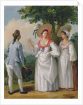 Free West Indian Creoles in elegant dress, c.1780 by Agostino Brunias