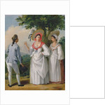 Free West Indian Creoles in elegant dress, c.1780 by Agostino Brunias