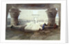 View from under the Portico of the Temple of Edfu, Upper Egypt, 1846 by David Roberts