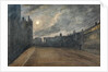 Broad Street, Oxford, full moon, 1790 by John Baptist Malchair