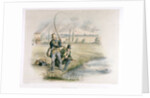 Jack Fishing, Lea Bridge by Henry Heath