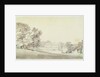 A three storied Georgian house in a park, c.1795 by Joseph Mallord William Turner