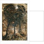 A moonlit scene with a winding river, 1827 by Samuel Palmer