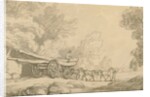 A Timber Wagon, c.1790 by Thomas Rowlandson