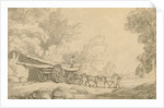 A Timber Wagon, c.1790 by Thomas Rowlandson