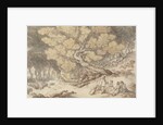 A Woodcutter's Picnic by Thomas Rowlandson