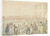 A Review of the Northamptonshire Militia at Brackley, Northants by Thomas Rowlandson