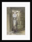 The Great Temple of Amon Karnak, the Hypostyle Hall, 1838 by David Roberts