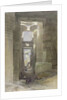 The Great Temple of Amon Karnak, the Hypostyle Hall, 1838 by David Roberts