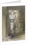 The Great Temple of Amon Karnak, the Hypostyle Hall, 1838 by David Roberts