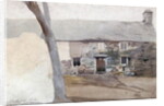 Cottages at Llanllyfni, North Wales, 1805 by Cornelius Varley