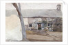 Cottages at Llanllyfni, North Wales, 1805 by Cornelius Varley